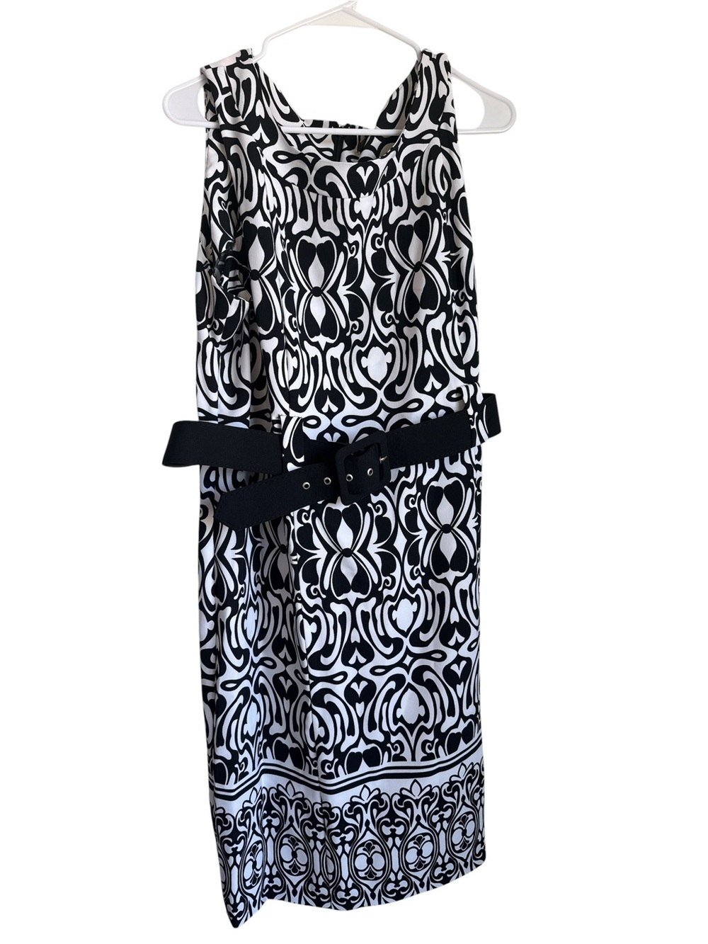 NWT Voir Voir Patterned Sleeveless Dress